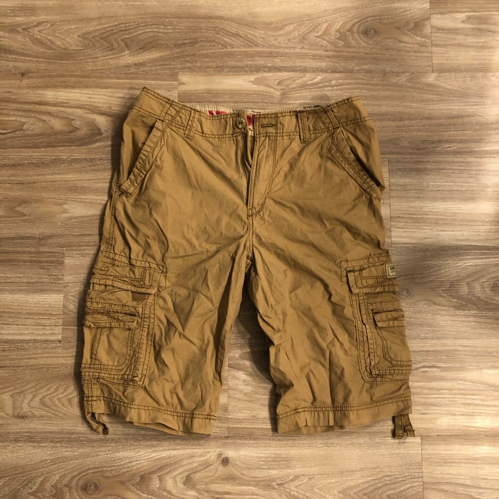 Tan Unionbay Cargo Shorts
